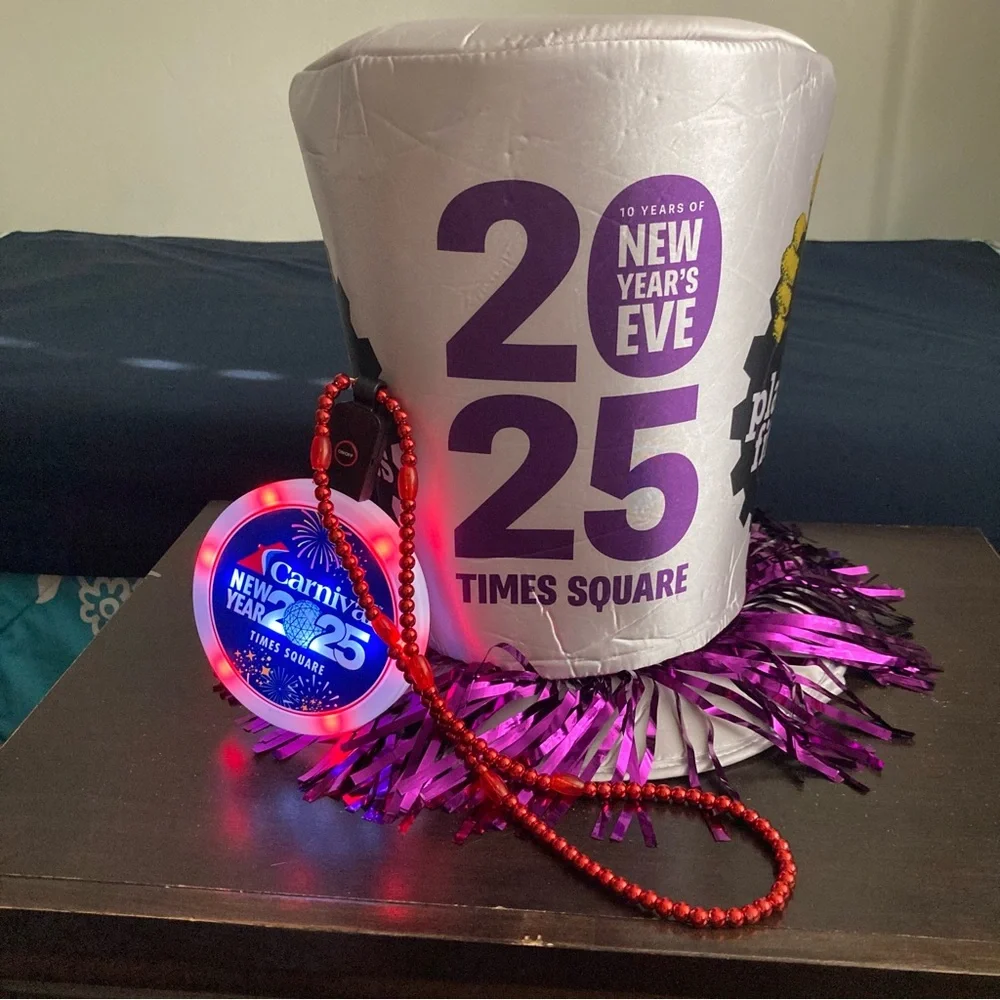 NYC Times Square New Years souvenirs
